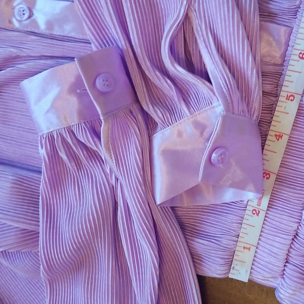 Blue B Light Purple Long Sleeve Romper - Picture 7 of 11